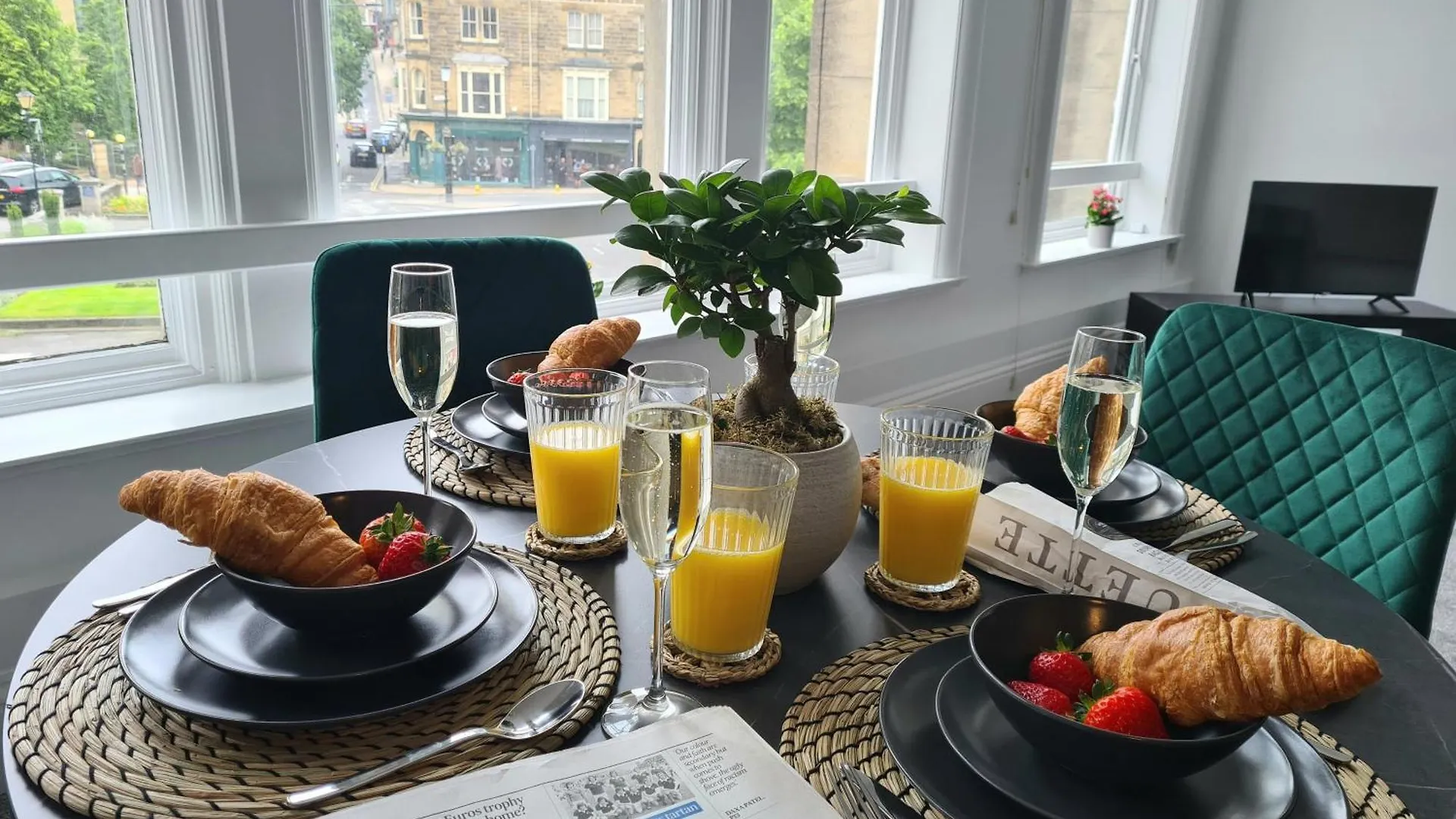 Apartament Royal Retreat Harrogate - Free Parking Nearby Ultra Fast Wifi