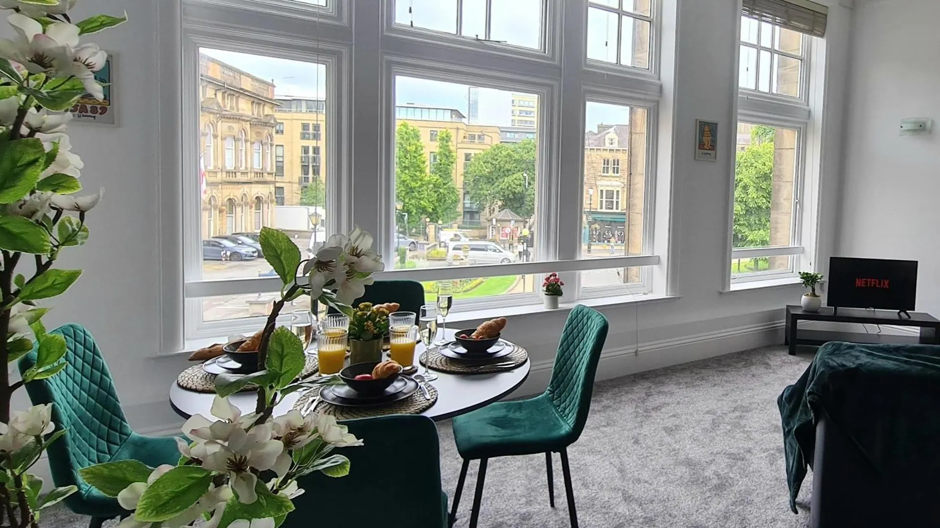 Apartament Royal Retreat Harrogate - Free Parking Nearby Ultra Fast Wifi